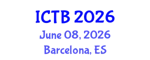 International Conference on Taxonomy and Biodiversity (ICTB) June 08, 2026 - Barcelona, Spain