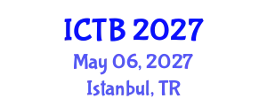 International Conference on Taxonomy and Biodiversity (ICTB) May 06, 2027 - Istanbul, Turkey