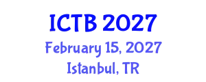 International Conference on Taxonomy and Biodiversity (ICTB) February 15, 2027 - Istanbul, Turkey