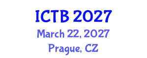 International Conference on Taxonomy and Biodiversity (ICTB) March 22, 2027 - Prague, Czechia
