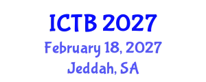 International Conference on Taxonomy and Biodiversity (ICTB) February 18, 2027 - Jeddah, Saudi Arabia