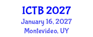 International Conference on Taxonomy and Biodiversity (ICTB) January 16, 2027 - Montevideo, Uruguay