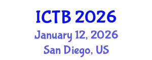 International Conference on Taxonomy and Biodiversity (ICTB) January 12, 2026 - San Diego, United States