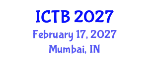 International Conference on Taxonomy and Biodiversity (ICTB) February 17, 2027 - Mumbai, India
