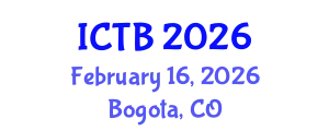 International Conference on Taxonomy and Biodiversity (ICTB) February 16, 2026 - Bogota, Colombia