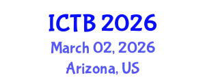 International Conference on Taxonomy and Biodiversity (ICTB) March 02, 2026 - Arizona, United States