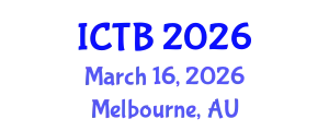 International Conference on Taxonomy and Biodiversity (ICTB) March 16, 2026 - Melbourne, Australia