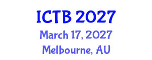 International Conference on Taxonomy and Biodiversity (ICTB) March 17, 2027 - Melbourne, Australia