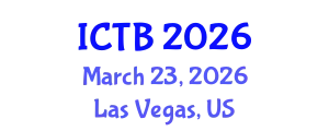 International Conference on Taxonomy and Biodiversity (ICTB) March 23, 2026 - Las Vegas, United States