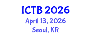 International Conference on Taxonomy and Biodiversity (ICTB) April 13, 2026 - Seoul, Republic of Korea