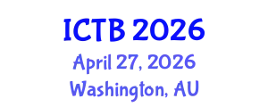 International Conference on Taxonomy and Biodiversity (ICTB) April 27, 2026 - Washington, Australia