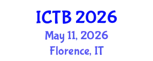 International Conference on Taxonomy and Biodiversity (ICTB) May 11, 2026 - Florence, Italy