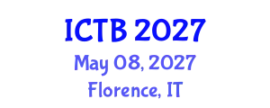 International Conference on Taxonomy and Biodiversity (ICTB) May 08, 2027 - Florence, Italy