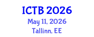 International Conference on Taxonomy and Biodiversity (ICTB) May 11, 2026 - Tallinn, Estonia