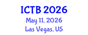 International Conference on Taxonomy and Biodiversity (ICTB) May 11, 2026 - Las Vegas, United States