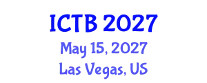 International Conference on Taxonomy and Biodiversity (ICTB) May 15, 2027 - Las Vegas, United States