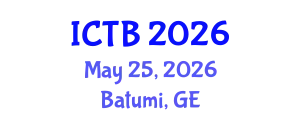 International Conference on Taxonomy and Biodiversity (ICTB) May 25, 2026 - Batumi, Georgia