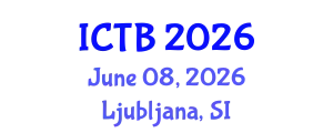 International Conference on Taxonomy and Biodiversity (ICTB) June 08, 2026 - Ljubljana, Slovenia
