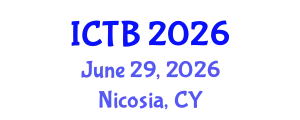 International Conference on Taxonomy and Biodiversity (ICTB) June 29, 2026 - Nicosia, Cyprus