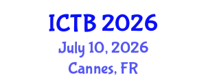 International Conference on Taxonomy and Biodiversity (ICTB) July 10, 2026 - Cannes, France