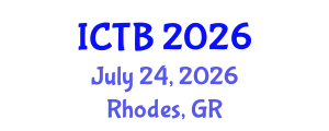 International Conference on Taxonomy and Biodiversity (ICTB) July 24, 2026 - Rhodes, Greece
