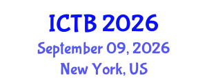 International Conference on Taxonomy and Biodiversity (ICTB) September 09, 2026 - New York, United States