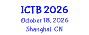 International Conference on Taxonomy and Biodiversity (ICTB) October 18, 2026 - Shanghai, China