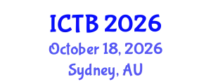 International Conference on Taxonomy and Biodiversity (ICTB) October 18, 2026 - Sydney, Australia
