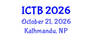 International Conference on Taxonomy and Biodiversity (ICTB) October 21, 2026 - Kathmandu, Nepal
