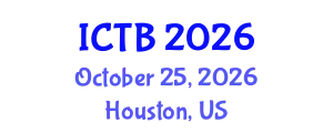 International Conference on Taxonomy and Biodiversity (ICTB) October 25, 2026 - Houston, United States