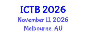 International Conference on Taxonomy and Biodiversity (ICTB) November 11, 2026 - Melbourne, Australia
