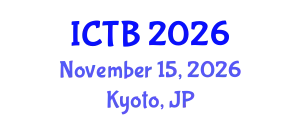 International Conference on Taxonomy and Biodiversity (ICTB) November 15, 2026 - Kyoto, Japan