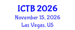 International Conference on Taxonomy and Biodiversity (ICTB) November 15, 2026 - Las Vegas, United States