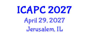 International Conference on Applications of Porous Ceramics (ICAPC) April 29, 2027 - Jerusalem, Israel