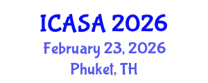 International Conference on Aerospace Systems and Avionics (ICASA) February 23, 2026 - Phuket, Thailand