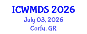 International Conference on Wearable Medical Devices and Sensors (ICWMDS) July 03, 2026 - Corfu, Greece