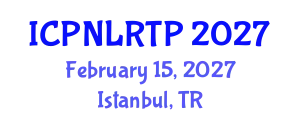 International Conference on Play-Based Learning, Rough and Tumble Play (ICPNLRTP) February 15, 2027 - Istanbul, Turkey