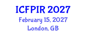 International Conference on Foreign Policy and International Relations (ICFPIR) February 15, 2027 - London, United Kingdom