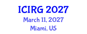International Conference on International Relations and Globalization (ICIRG) March 11, 2027 - Miami, United States