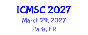 International Conference on Materials Synthesis and Characterization (ICMSC) March 29, 2027 - Paris, France