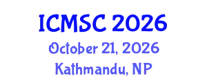 International Conference on Materials Synthesis and Characterization (ICMSC) October 21, 2026 - Kathmandu, Nepal