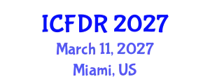 International Conference on Fluid Dynamics Research (ICFDR) March 11, 2027 - Miami, United States