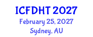 International Conference on Fluid Dynamics and Heat Transfer (ICFDHT) February 25, 2027 - Sydney, Australia