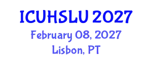 International Conference on Urban Housing, Sustainability and Land Use (ICUHSLU) February 08, 2027 - Lisbon, Portugal