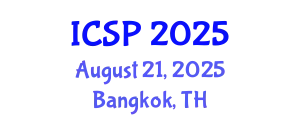 International Conference on Space Propulsion (ICSP) August 21, 2025 - Bangkok, Thailand