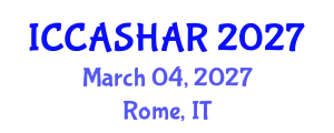 International Conference on Critical Animal Studies and Human-Animal Relations (ICCASHAR) March 04, 2027 - Rome, Italy