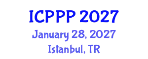 International Conference on Photobiology, Photochemistry and Photophysics (ICPPP) January 28, 2027 - Istanbul, Turkey