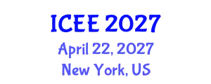 International Conference on Entrepreneurship Education (ICEE) April 22, 2027 - New York, United States