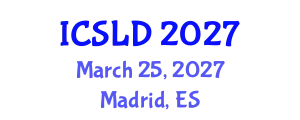 International Conference on Speech and Language Development (ICSLD) March 25, 2027 - Madrid, Spain