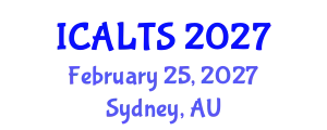 International Conference on Applied Language and Translation Studies (ICALTS) February 25, 2027 - Sydney, Australia